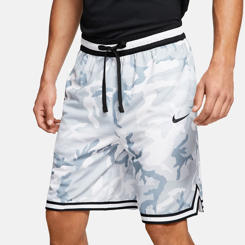 Повседневные шорты мужские Синие/Белые Nike, синий — фото 4