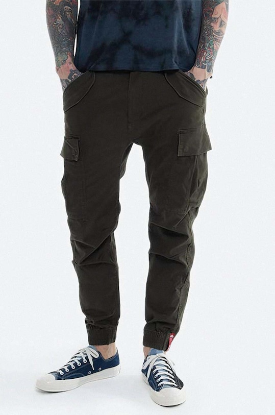 

Брюки Alman Pant 188201 411 Alpha Industries, зеленый