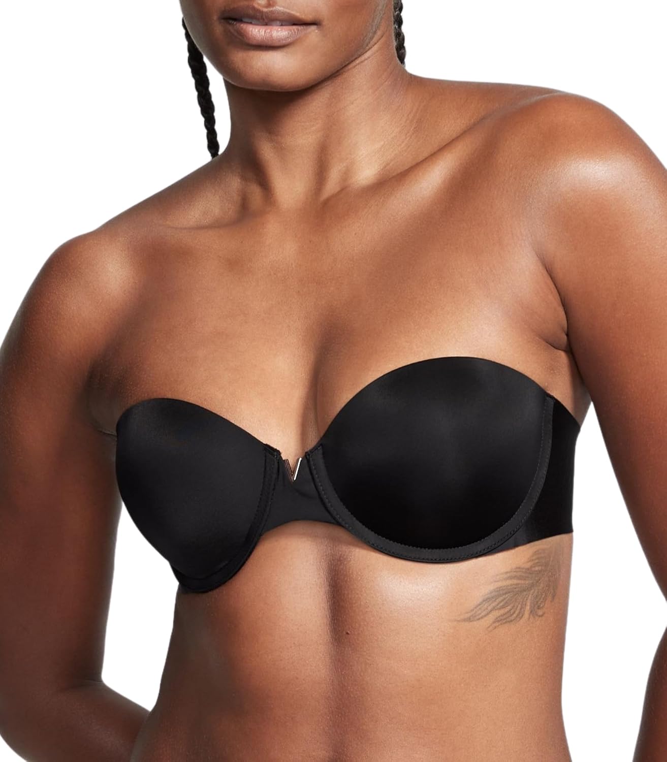 

Victoria's Secret Женский Бюстгальтер Bare Push Up Strapless, Бюстгальтеры для женщин (32A-38DDD), Black