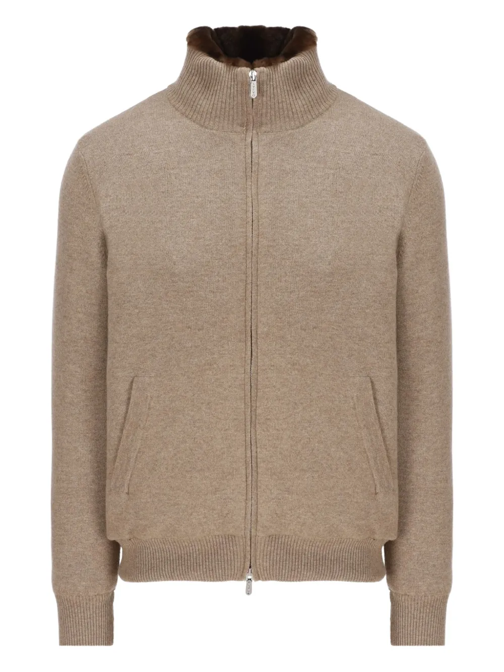 

Кардиган на молнии Svevo, коричневый