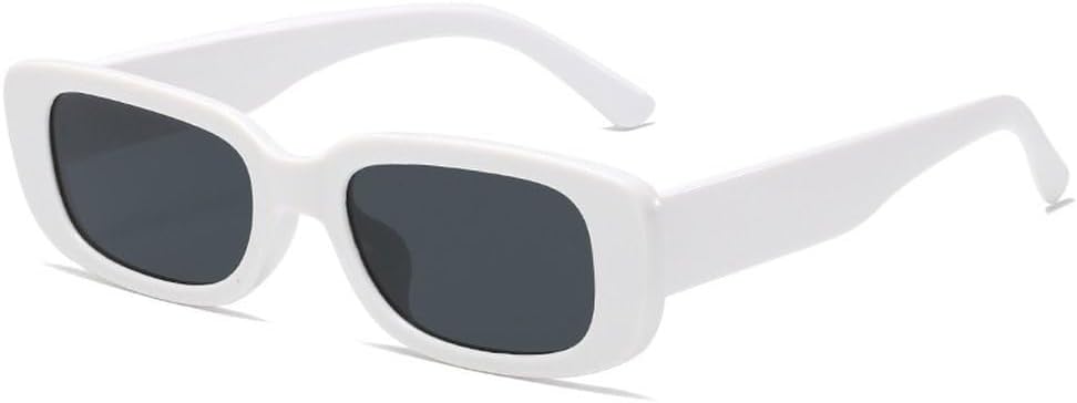 

Модные винтажные солнцезащитные очки в прямоугольной оправе с защитой от УФ-излучения UV400, классические ретро-очки квадратной формы, женские солнцезащитные очки для путешествий SKFGNX, 2