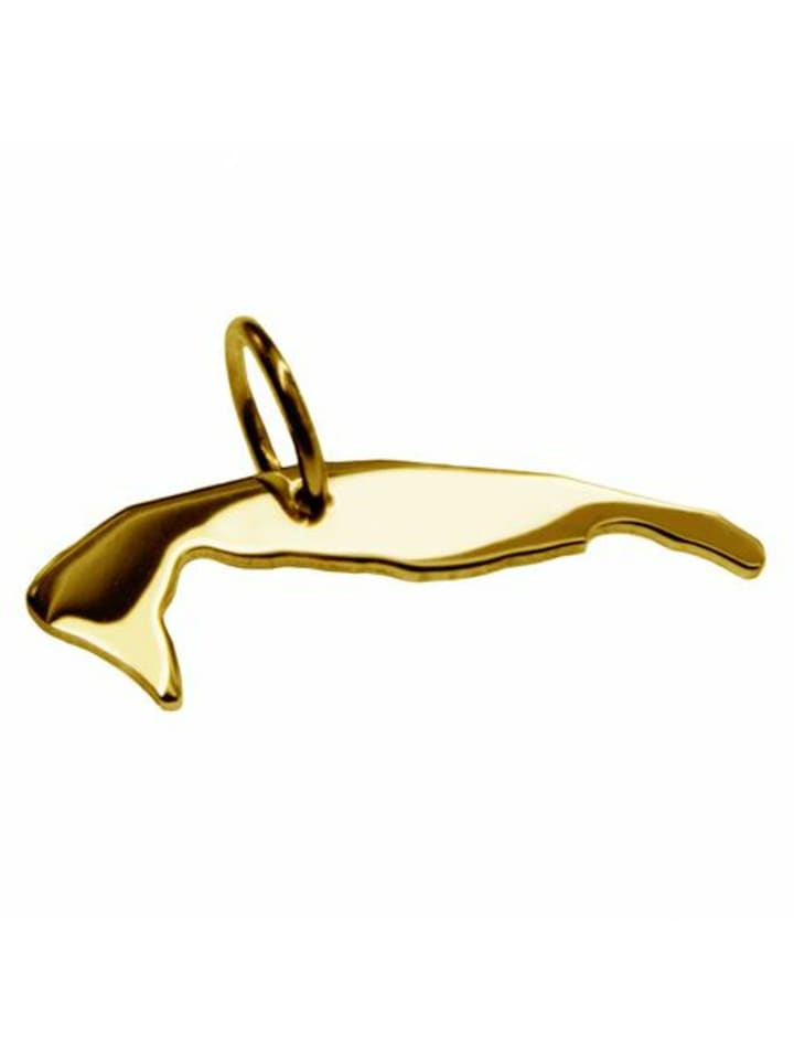 

Schmuckador Кулон в виде карты Вангерооге из цельного желтого золота 333 пробы