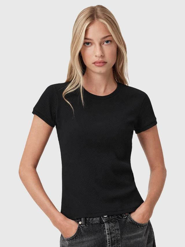 

Футболка Gia с круглым вырезом AllSaints, Black
