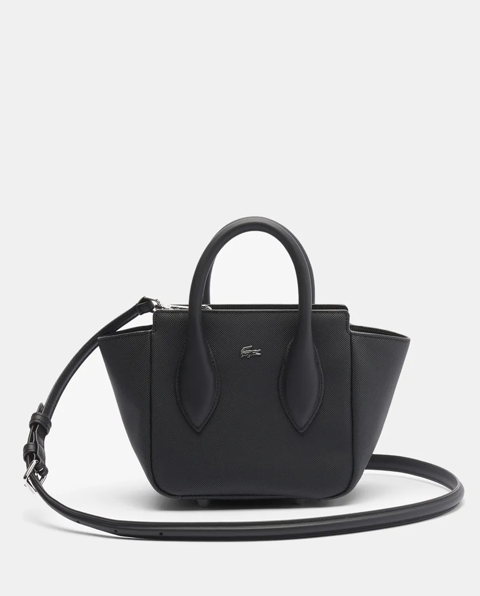

Мини-сумка городская повседневная с верхней ручкой Lacoste, черный