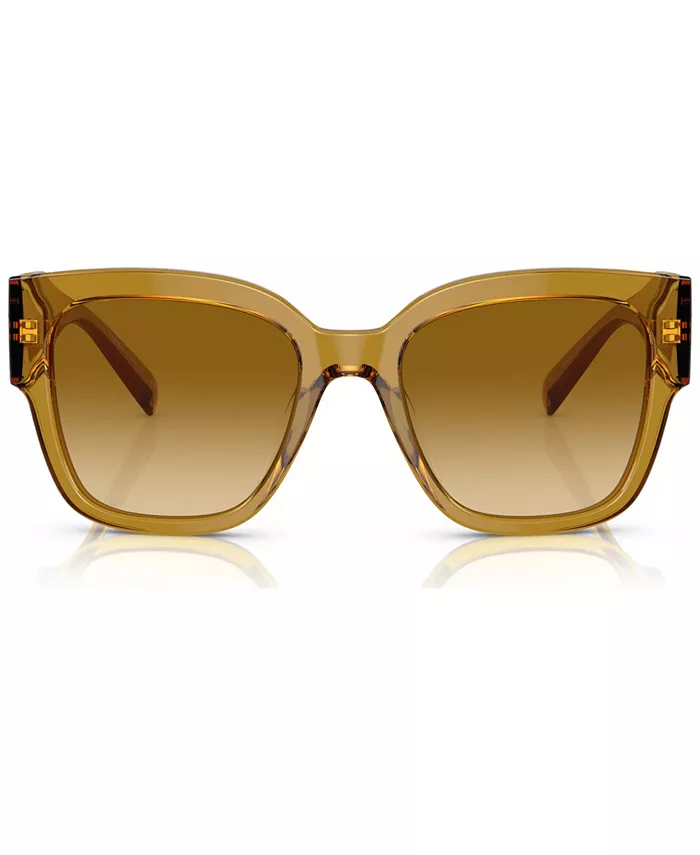 Женские солнцезащитные очки, VE4437U Versace, коричневый — фото 2