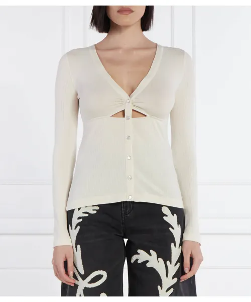 

Блузка миллионера Slim fit Pinko, бежевый