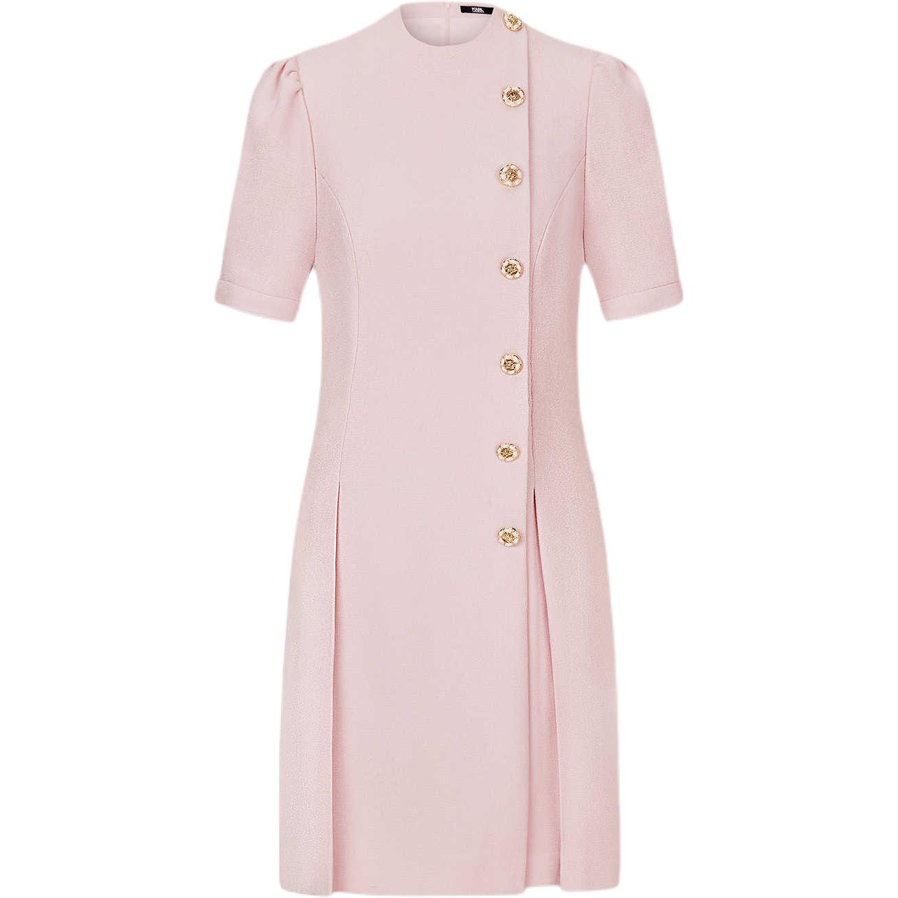 

KARL LAGERFELD / Karl Lagerfeld Jeans Karl Lagerfeld SS25 платье с короткими рукавами женское розовое