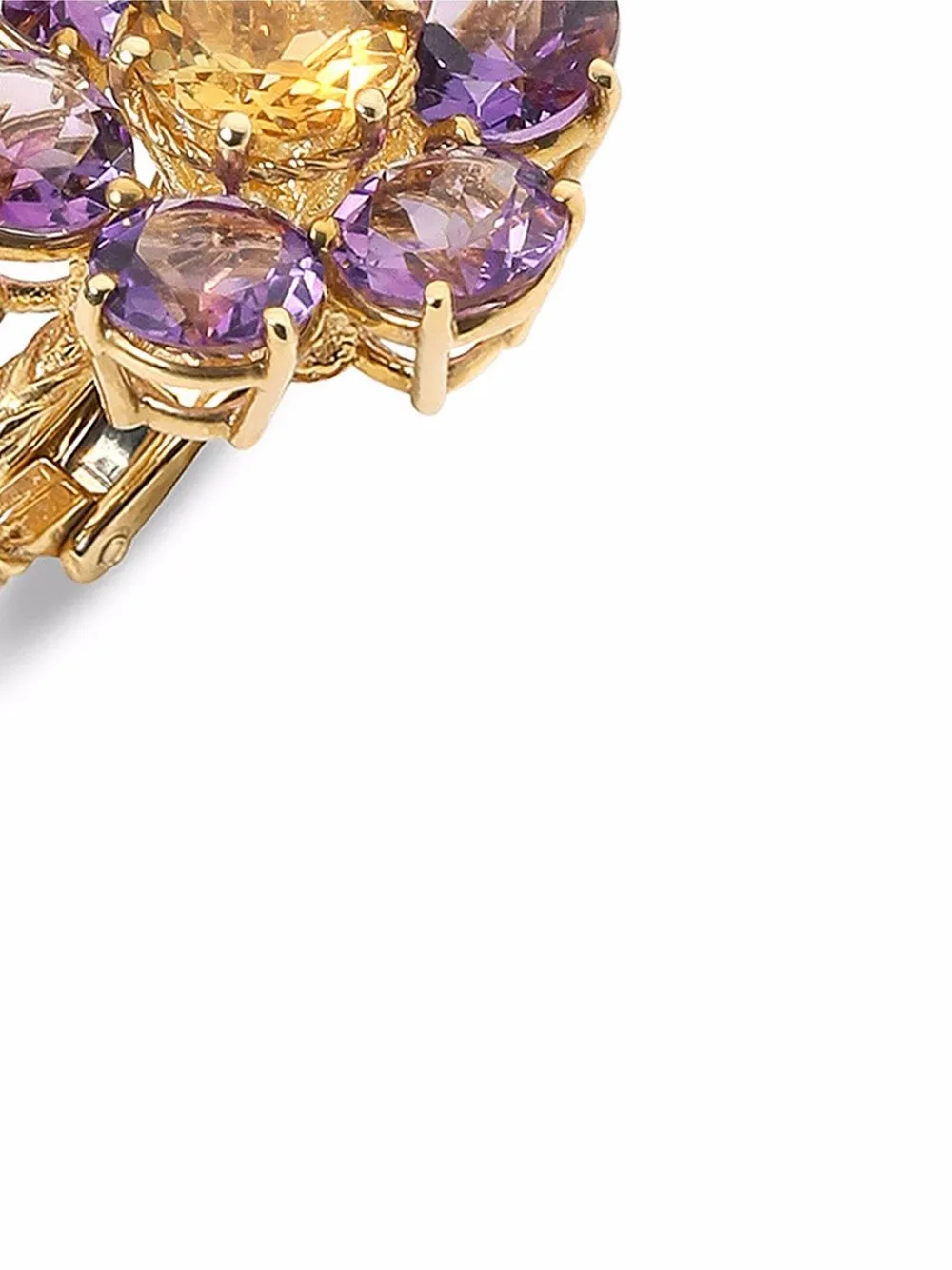 Серьги Spring из желтого золота DOLCE & GABBANA, золотой — фото 2
