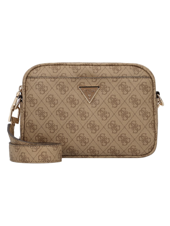 

Guess Сумка на плечо Meridian II 24 см, цвет латте, с логотипом