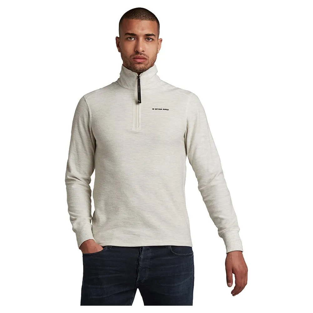 

Лонгслив G-Star Astro Tweeter Half Zip, белый