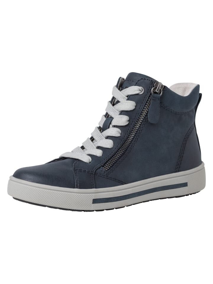 

Высокие кроссовки Jana, цвет denim