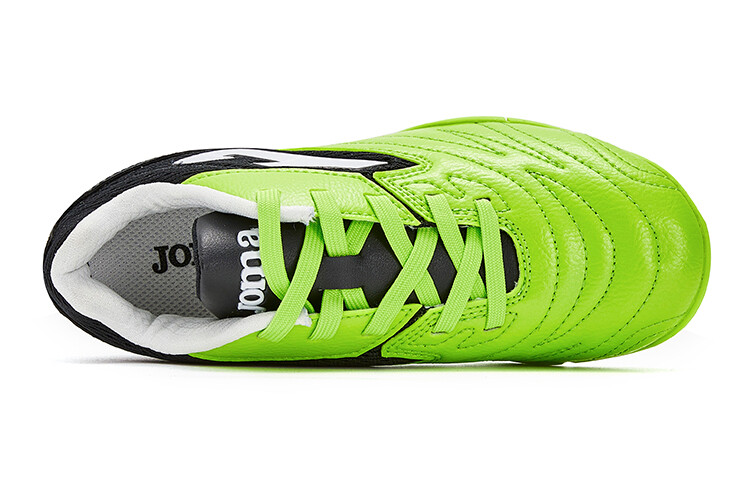Детские футбольные бутсы Kids Low-top Green/Black Joma — фото 4