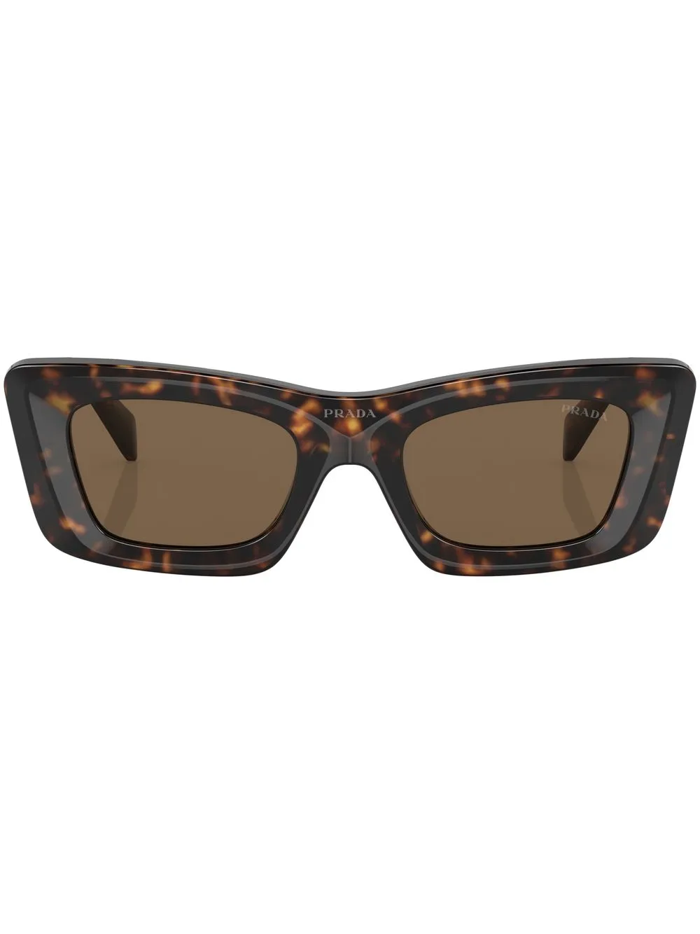 

Солнцезащитные очки с логотипом Prada Eyewear, зеленый
