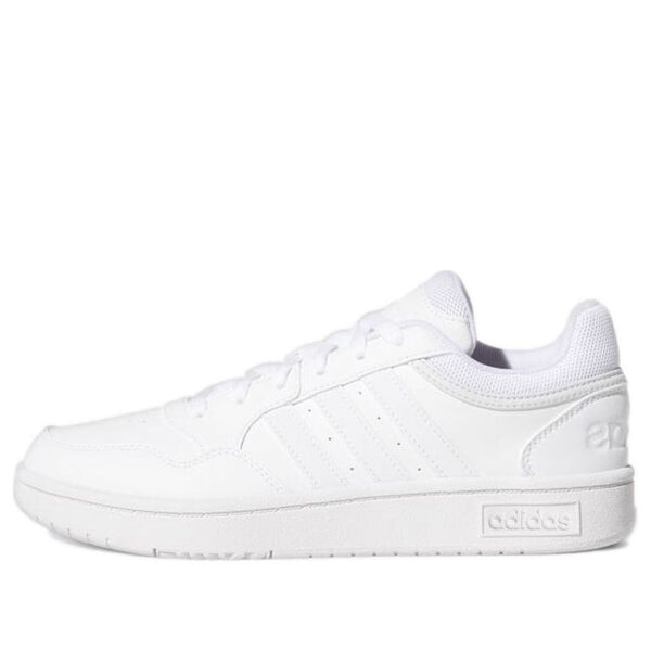 Кроссовки hoops 3.0 низкие Adidas, белый