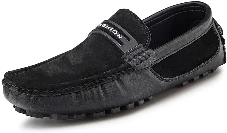 Лоферы кожаные, повседневные, модель Penny Moccasins, черный SayfuR