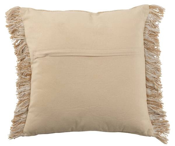 

Подушка J-LINE Nordic, 45x45x45 см, бежевый
