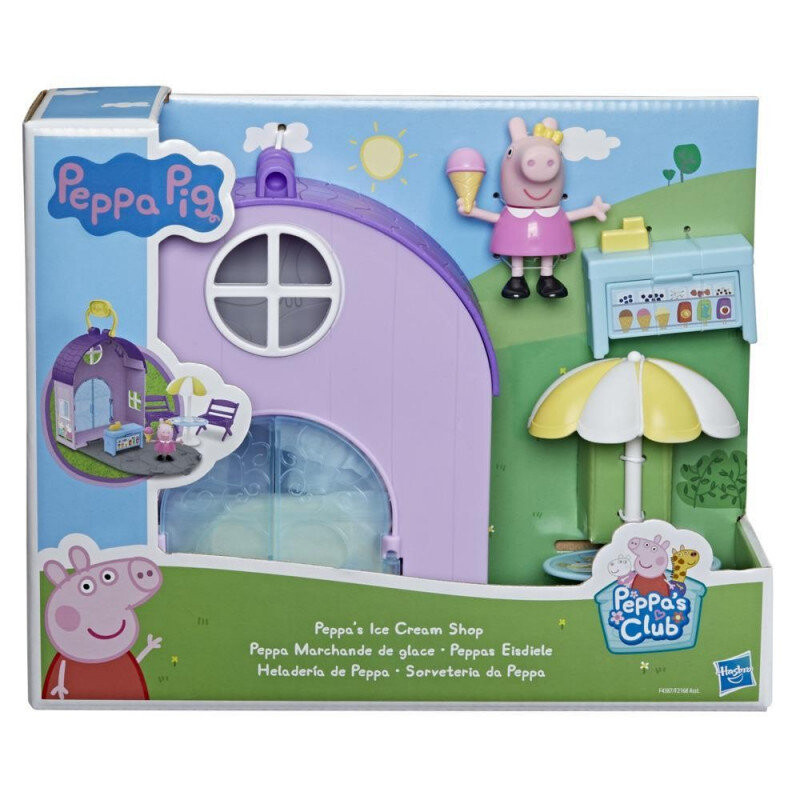 

Набор Hasbro, Свинка Пеппа, Магазин мороженого Пеппы с фигуркой, F4387 Świnka Peppa