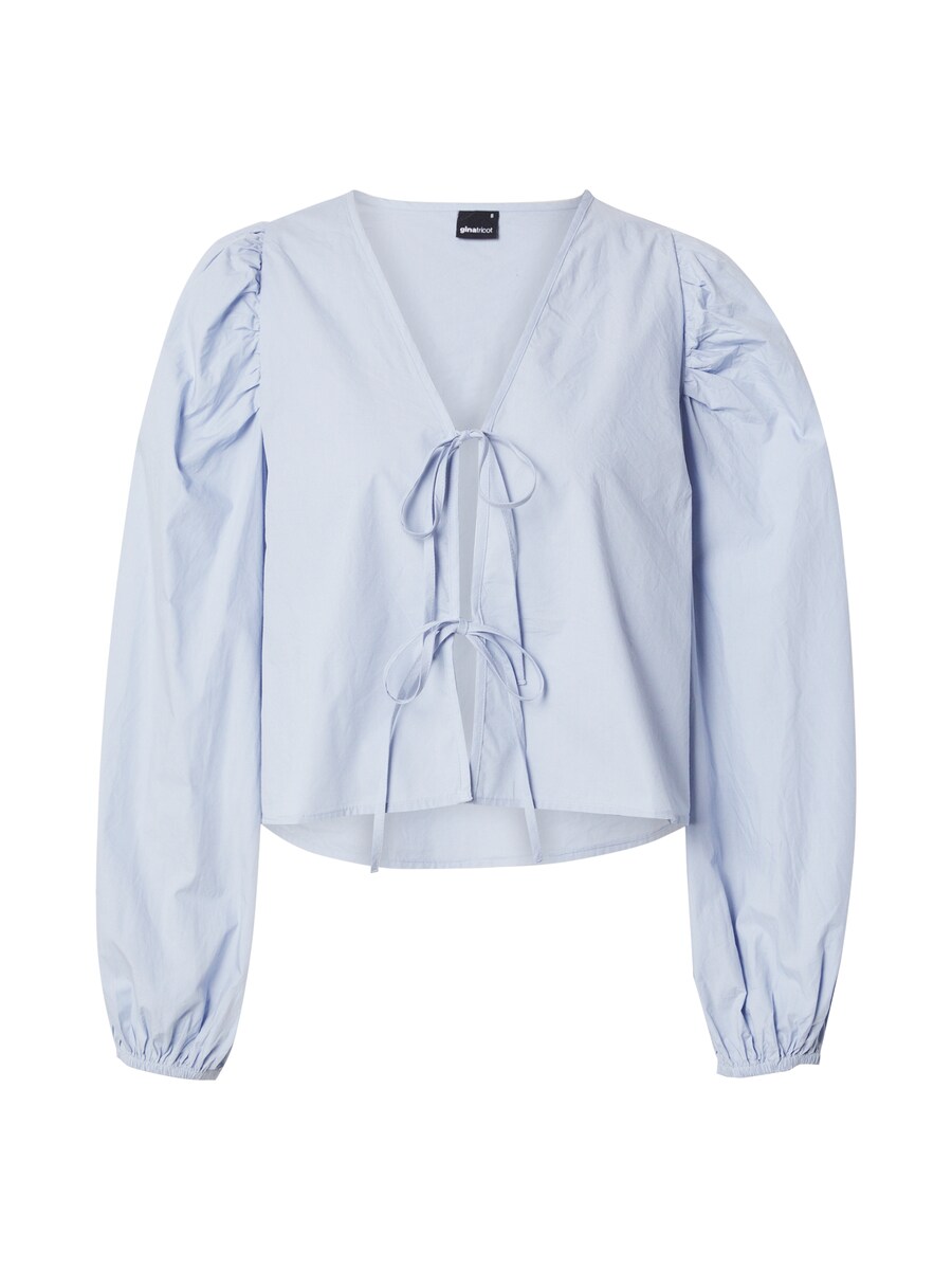 

Блуза Gina Tricot, светло-синий
