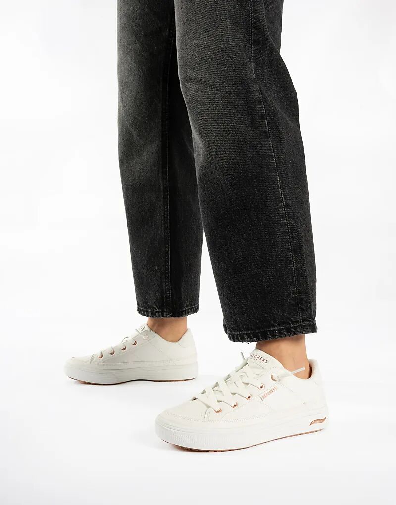 Кроссовки Skechers Arch Fit Arcade On My Way белого цвета