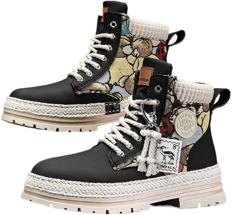 

Дышащие нескользящие походные ботинки для мужчин- идеальны для прогулок на природе, альпинизма и зимних активностей Hhhchpm, черный