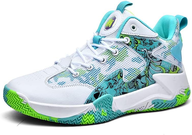 

Летние мужские кроссовки для бега, кроссовки, тренировочные кроссовки, баскетбольные кроссовки, кроссовки, мужские кроссовки для подростков Yafexin, Cyan