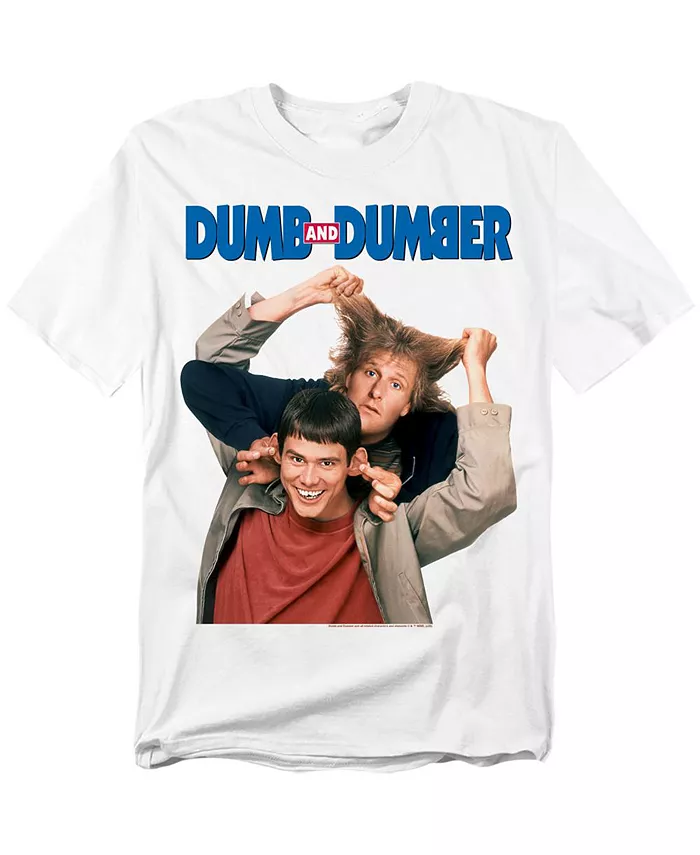 

Футболка Dumb and Dumber Big & Tall Key Art Logovision, белый