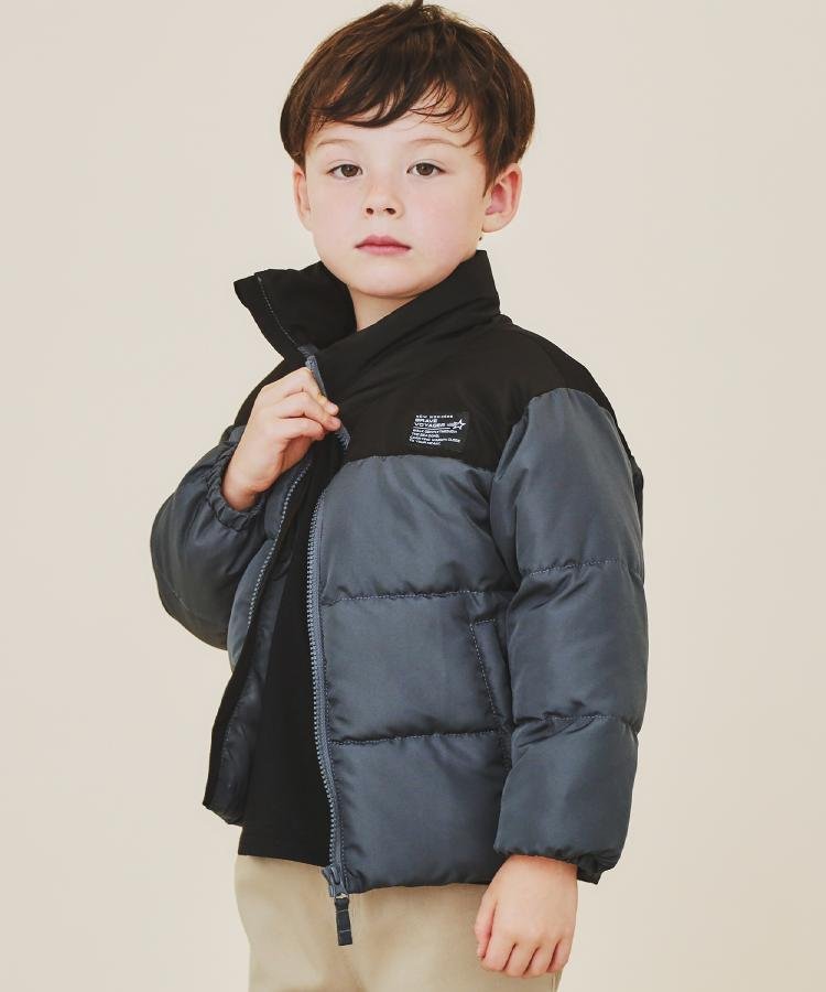 [110-160] Блузон с высоким воротником и подкладкой The Shop Tk, Charcoal Gray (014)