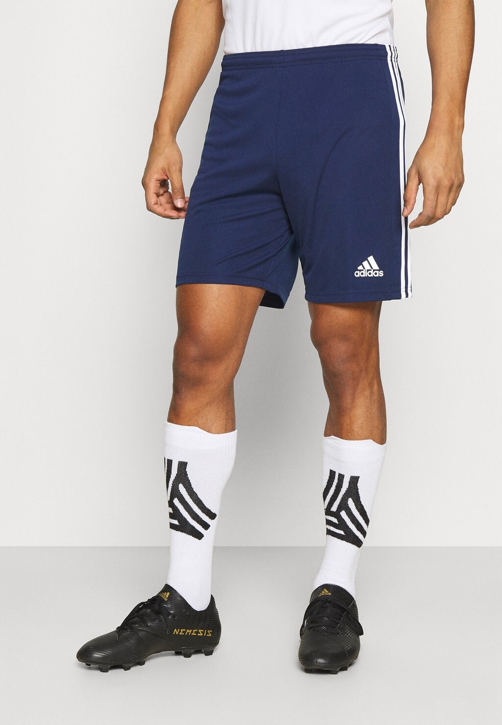 

Спортивные шорты Adidas SQUADRA 21, цвет Navy Blue/White