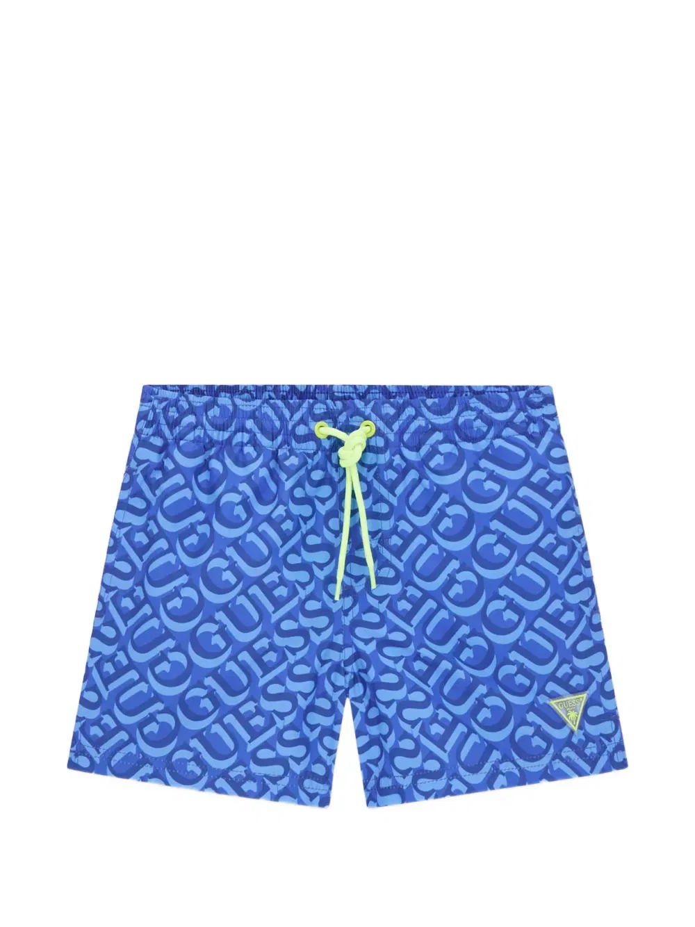 Плавки с напечатанным логотипом Guess Kids, синий