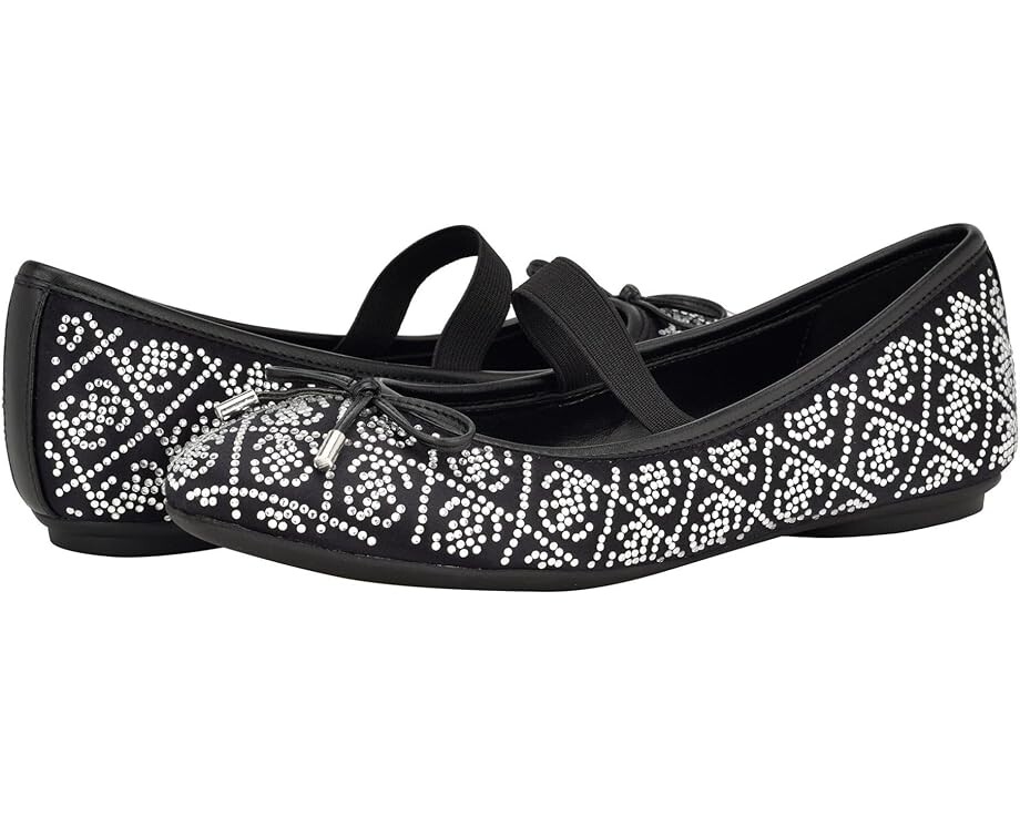 Туфли на плоской подошве GUESS Kairo, цвет Black Satin