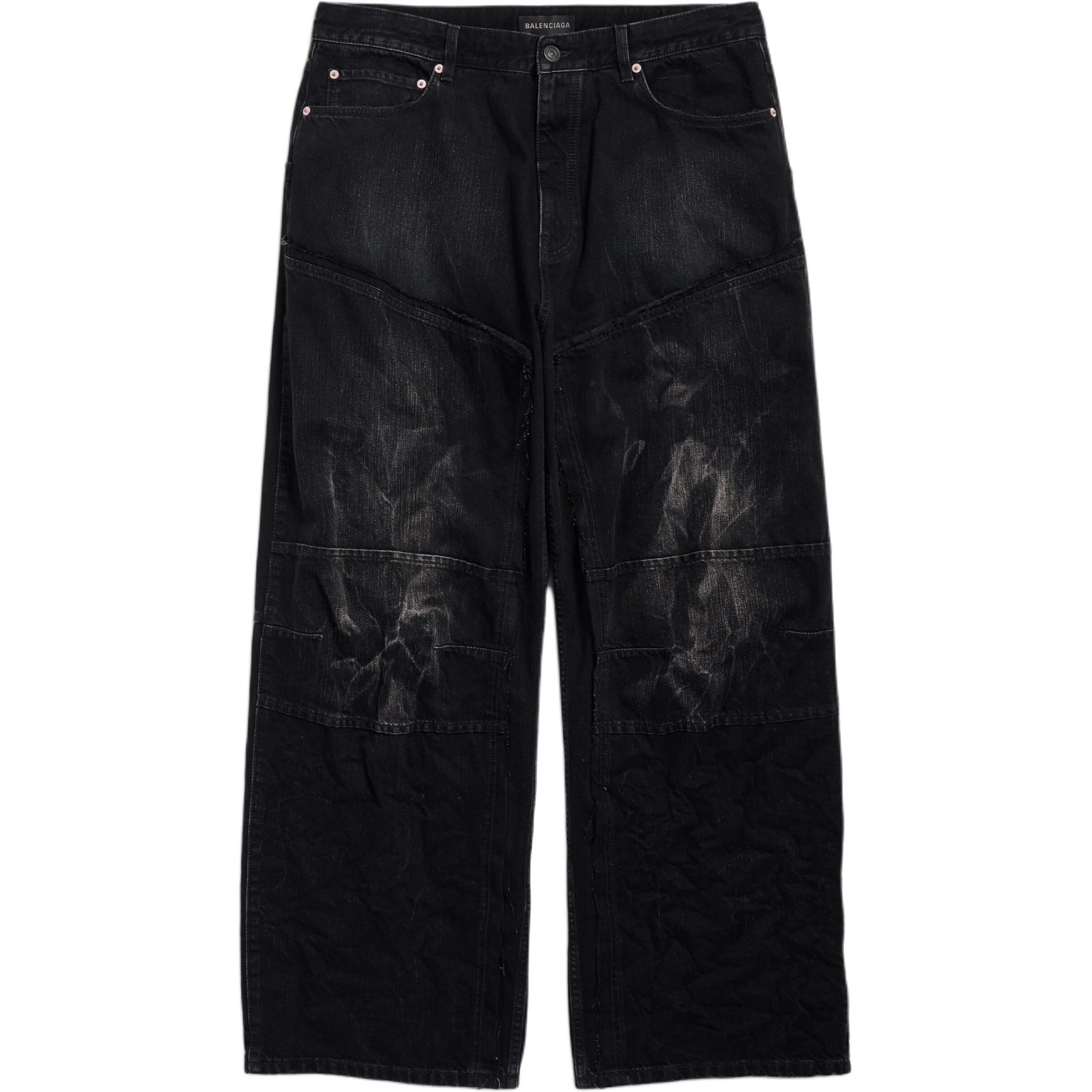 

Выцветшие джинсы расслабленного кроя Balenciaga, черный