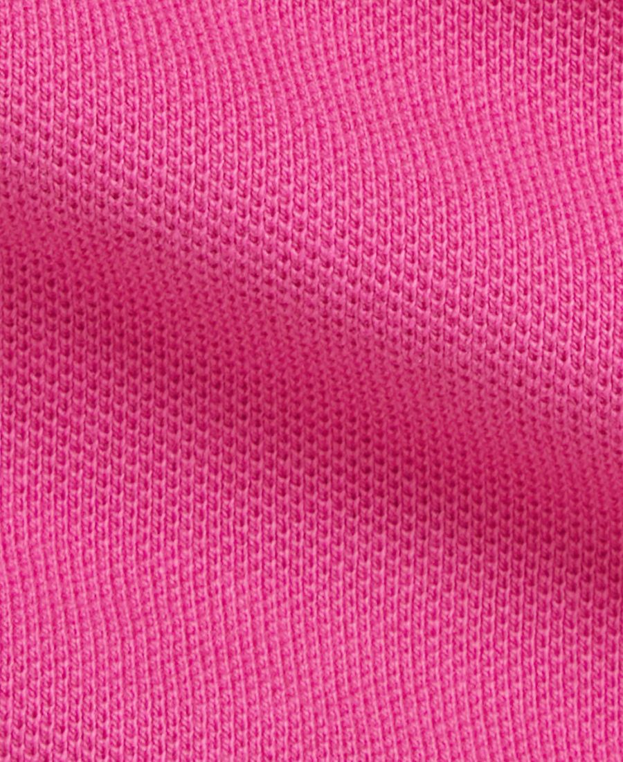 Детский комбинезон-шорты с контрастным воротником для девочек Polo Ralph Lauren, College Pink — фото 3