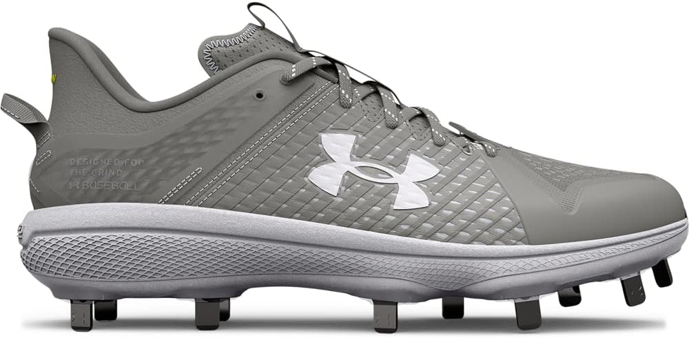 Under Armour мужские бейсбольные бутсы Yard Low Mt, Baseball Gray — фото 4