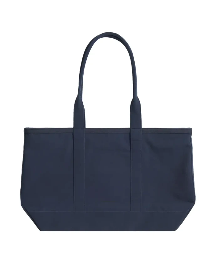 

Холщовая сумка, темно-синяя, прочная, функциональная. Norse Projects, синий