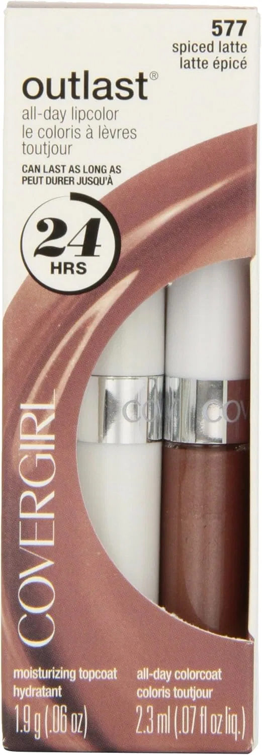 Помада CoverGirl Outlast All-Day Lip Color SPICED LATTE коричневый