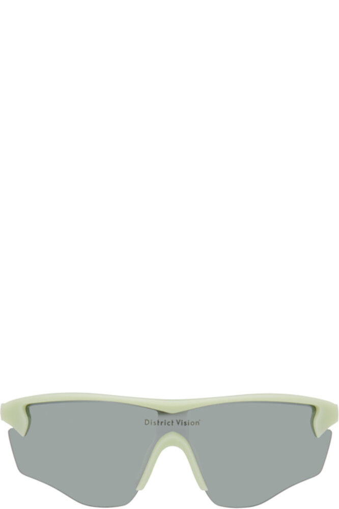 

Зеленые солнцезащитные очки Junya Racer District Vision