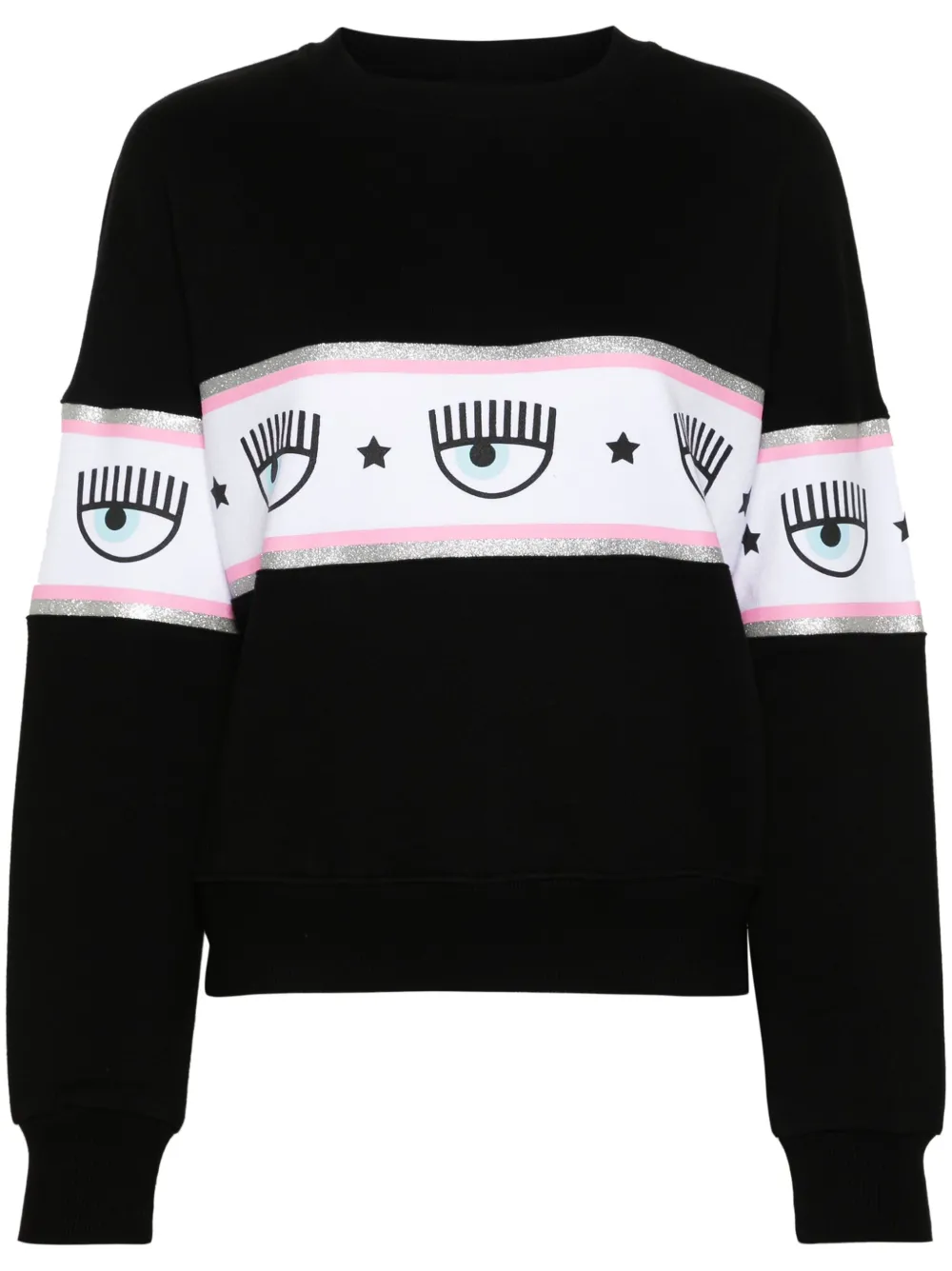 

Толстовка с логотипом Chiara Ferragni, черный