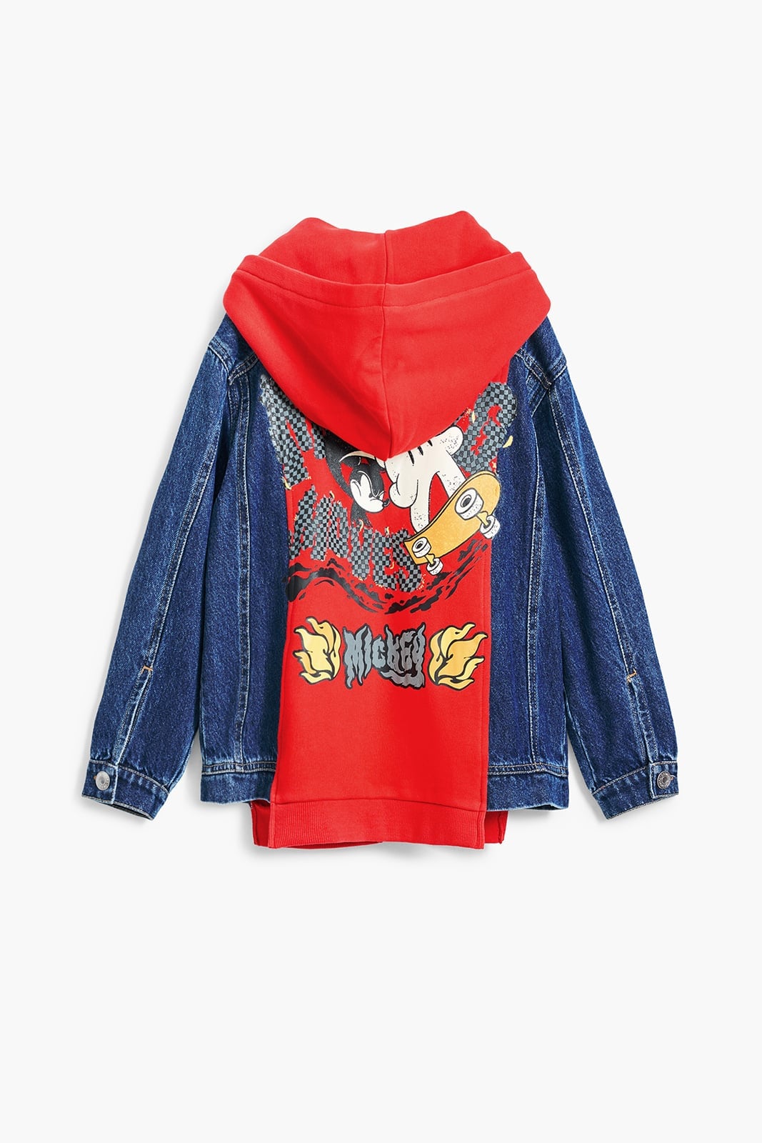 Толстовка с изображением Микки Мауса Desigual, Pink/Red/3074 — фото 2