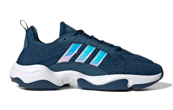 Кроссовки оригиналы haiwee j Adidas, синий — фото 2