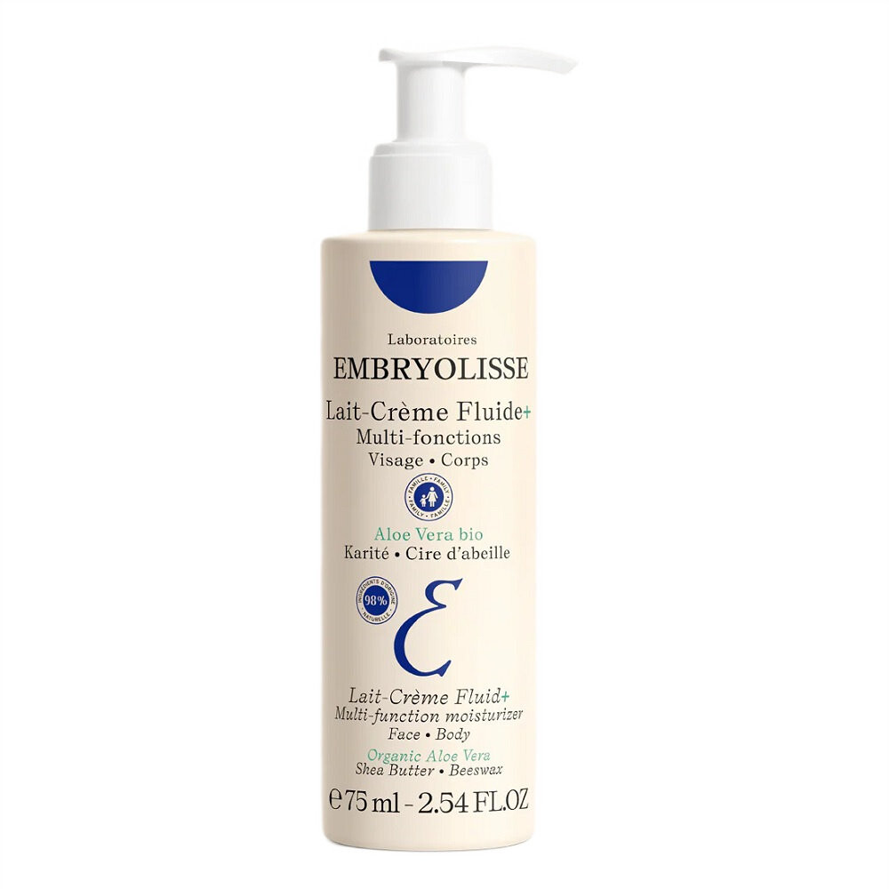 Embryolisse, Lait-Creme Fluide+, Питательное и увлажняющее молочко, 75мл