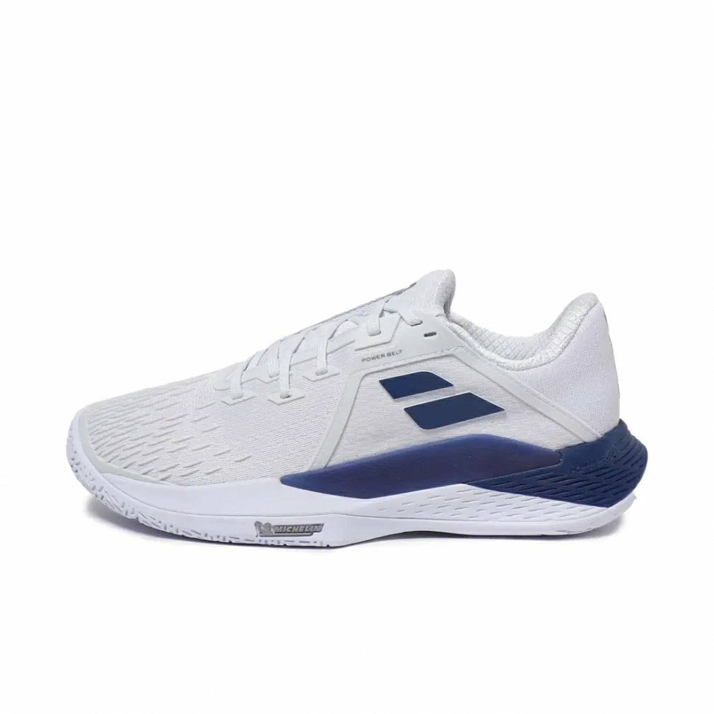 Мужские теннисные кроссовки «Propulse Fury 3 AC» от Babolat, White X Blue