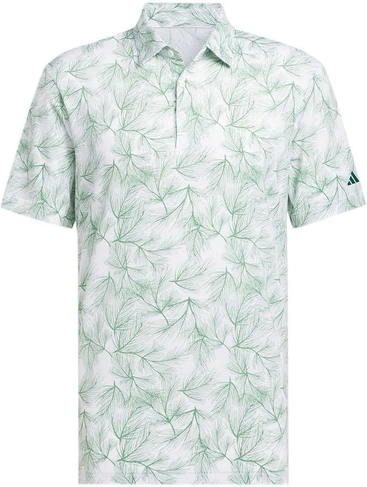 

Adidas мужская поло Ultimate365 с сетчатым принтом