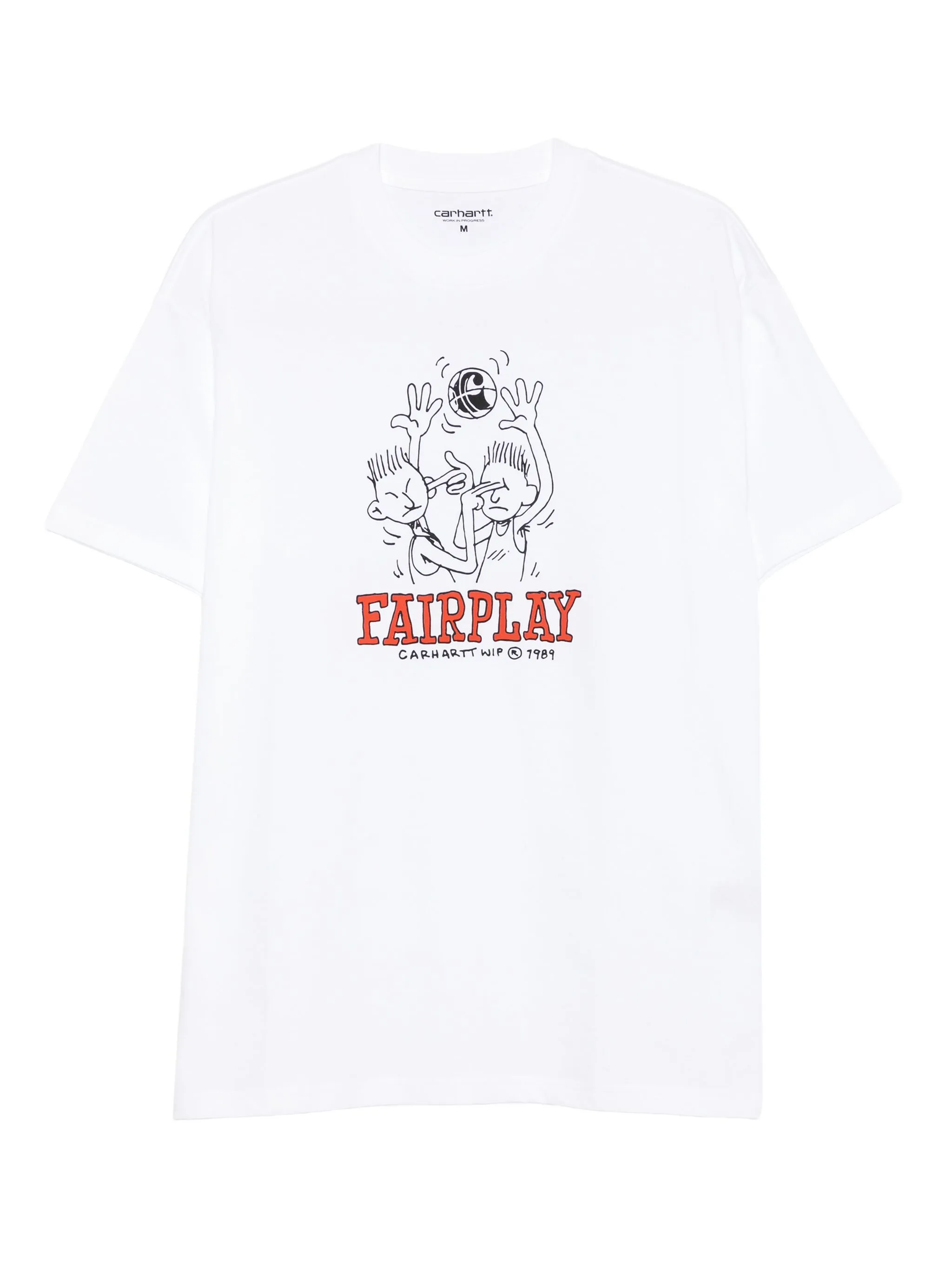 

Футболка Fairplay с принтом Carhartt Wip, белый