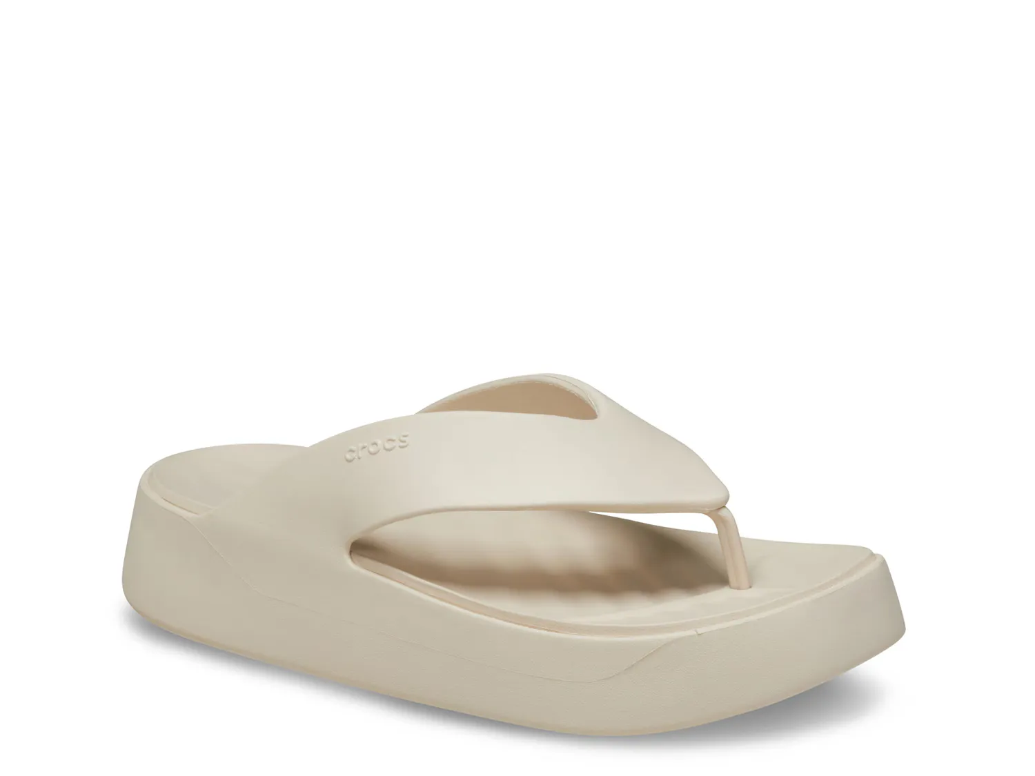 

Сандалии Getaway Platform Sandal Crocs, белый