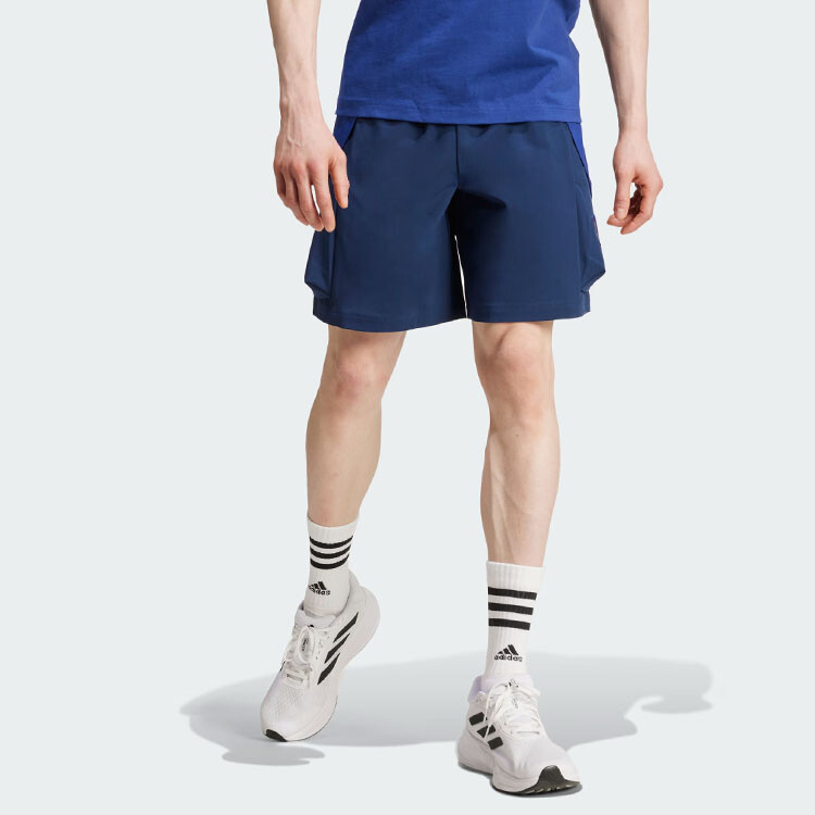 Шорты-карго мужские Midnight Indigo Adidas, индиго — фото 2