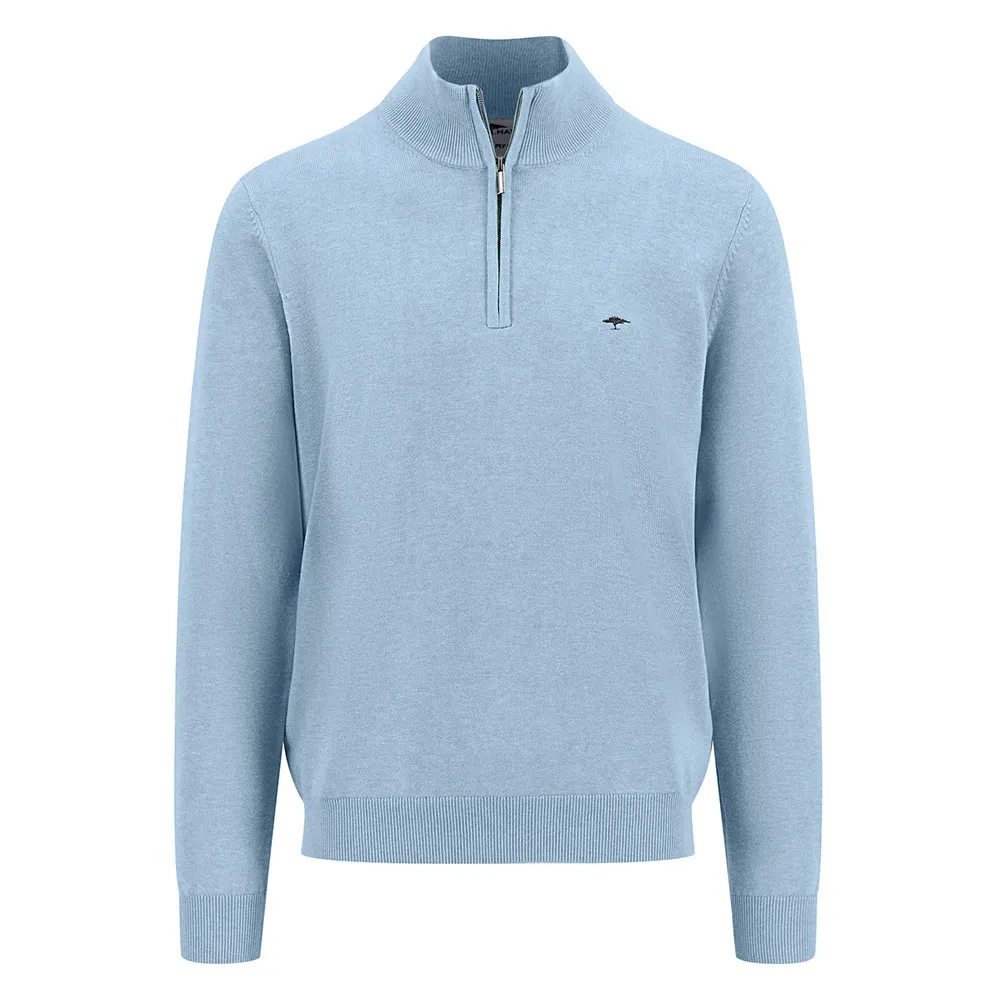 

Свитер Fynch Hatton Superfine half zip, синий