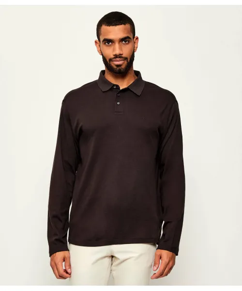 

Футболка поло Classic fit Calvin Klein, коричневый