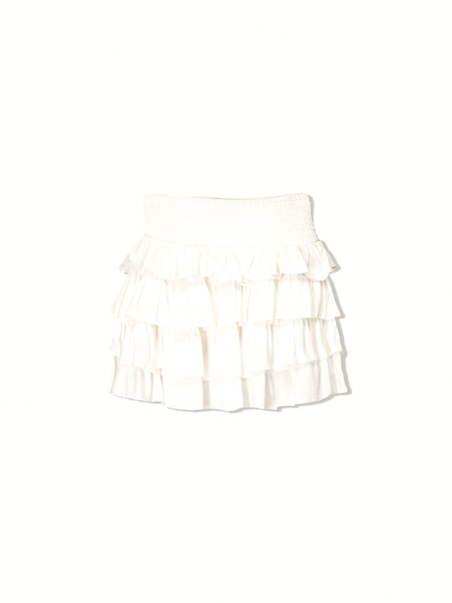 

Мини юбка Bershka, White