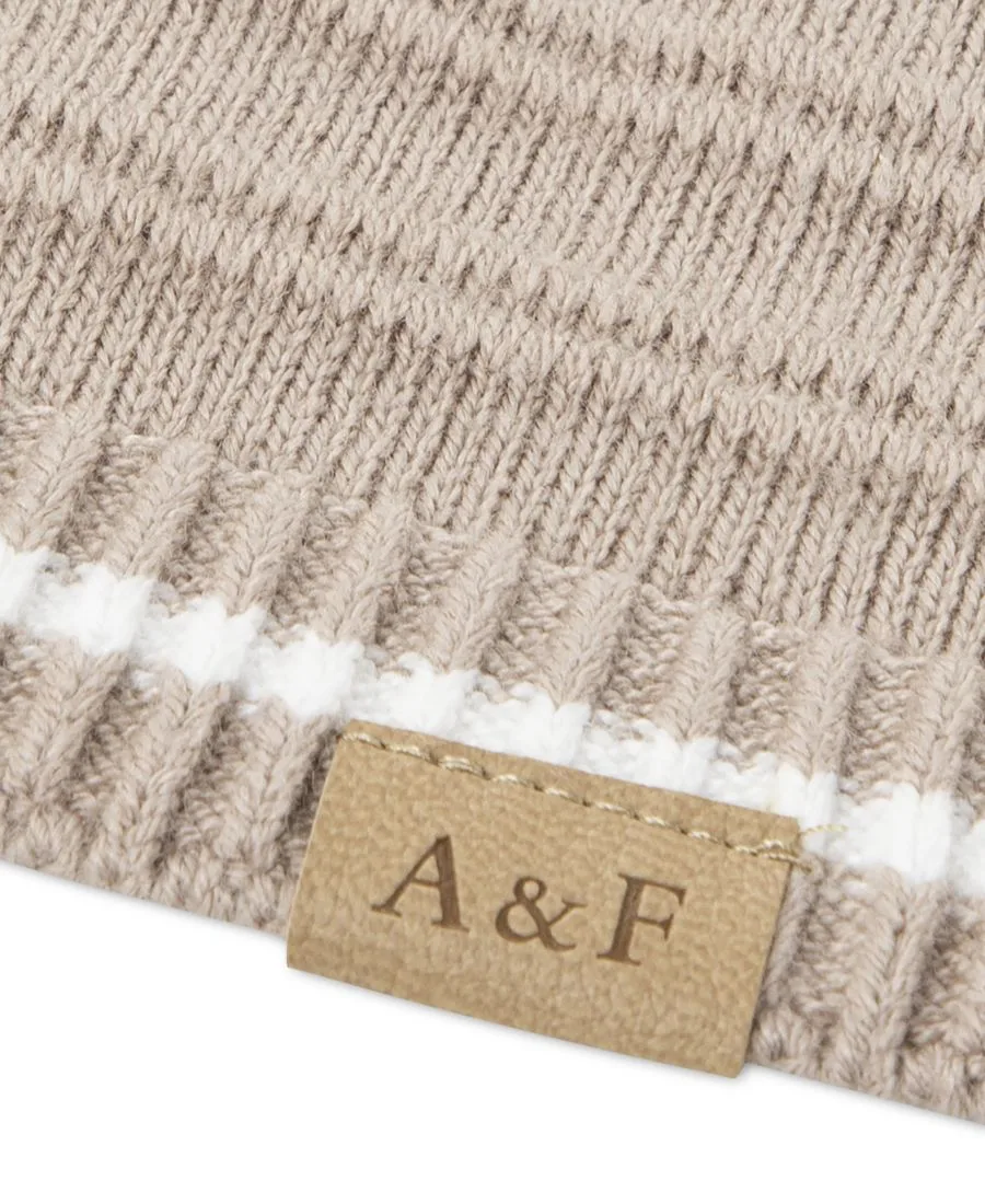 Детский свитер с воротником на пуговицах Abercrombie kids, Simply Taupe — фото 3