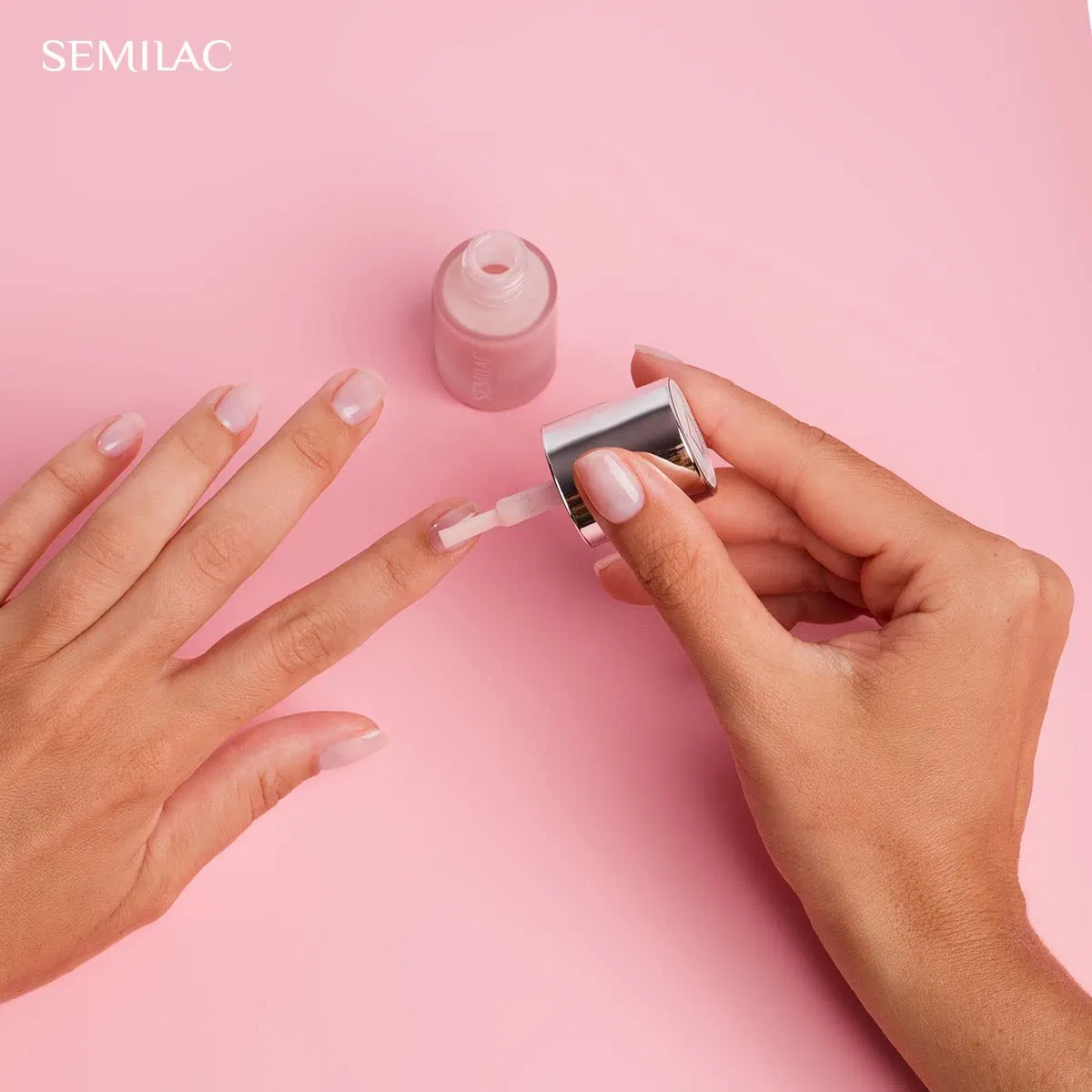 Кондиционер для ногтей Semilac 5-в-1 Rose Care 7 мл Semilac, Rose Care — фото 2